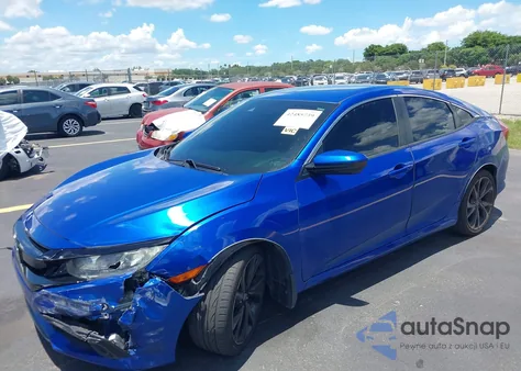 2019 Honda Civic Sport из США, поврежденный, VIN 2HGFC2F85KH534721